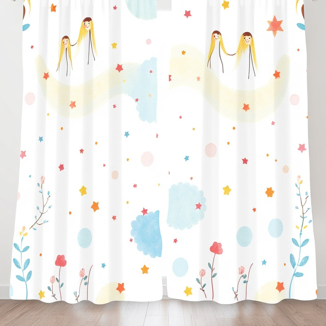Kids Patterned Curtains
