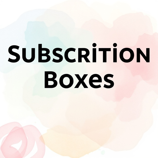 Craft Subscription Boxes
