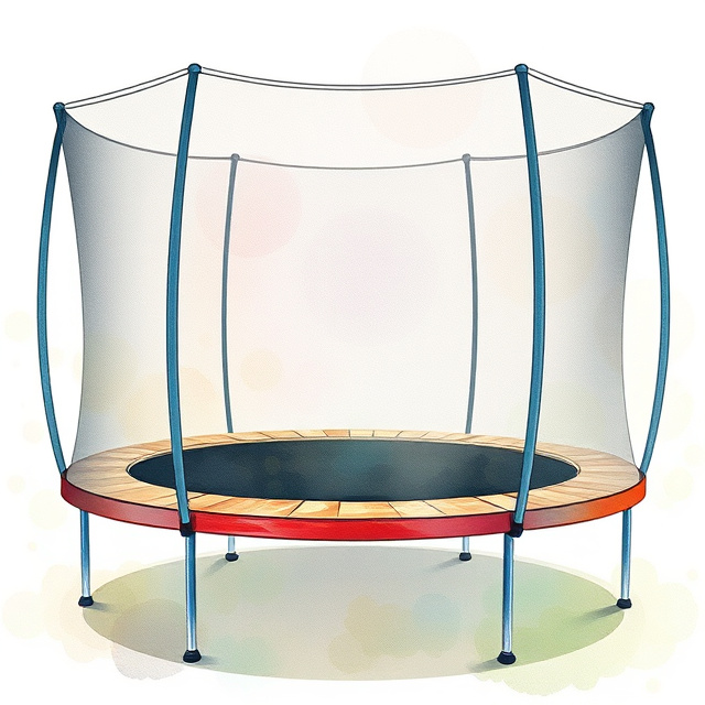 Safety Enclosed Trampolines