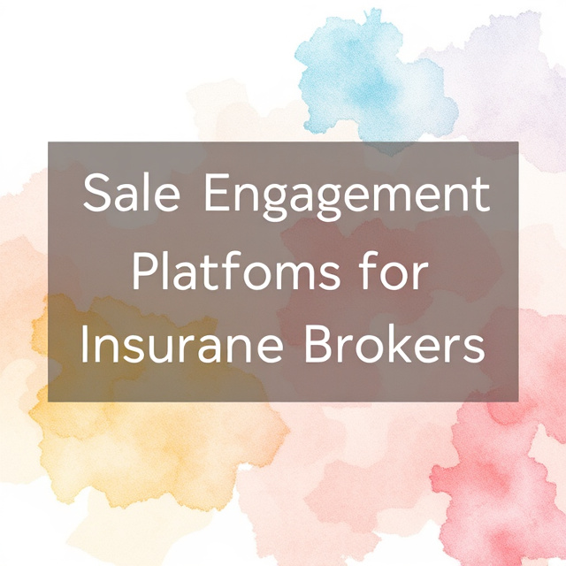 Sales Engagement Platforms for Insurance Brokers