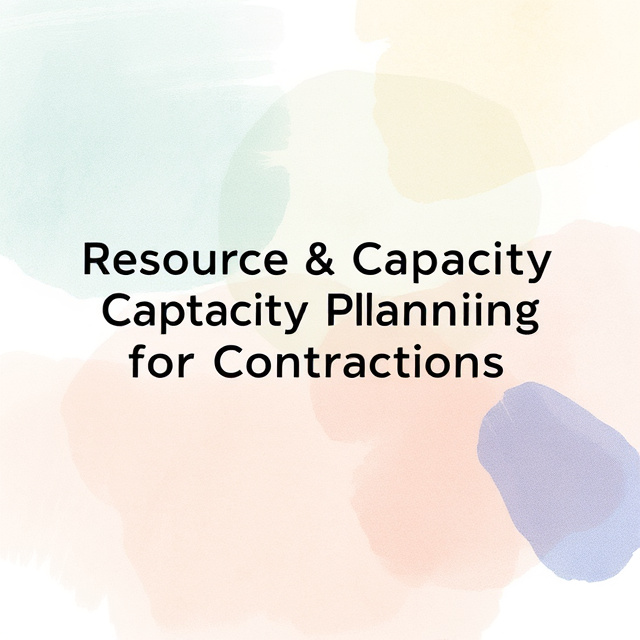 Resource & Capacity Planning Software for Contractors