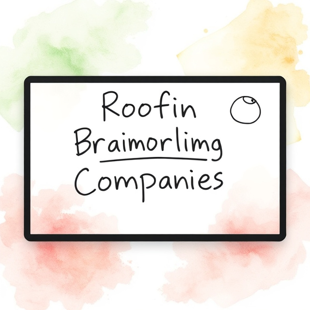Online Whiteboard & Brainstorming Tools for Roofing Companies