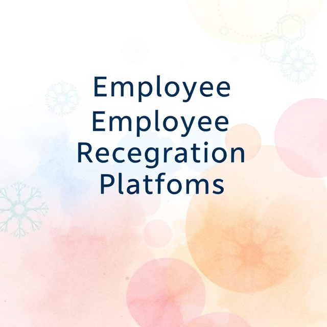Employee Recognition Platforms with Rewards Marketplaces