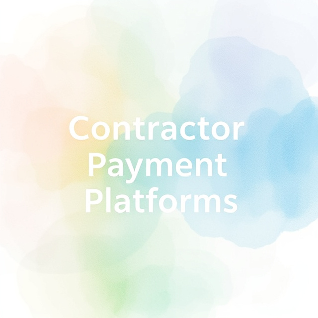 Contractor Payment Platforms with 1099 Tax Reporting