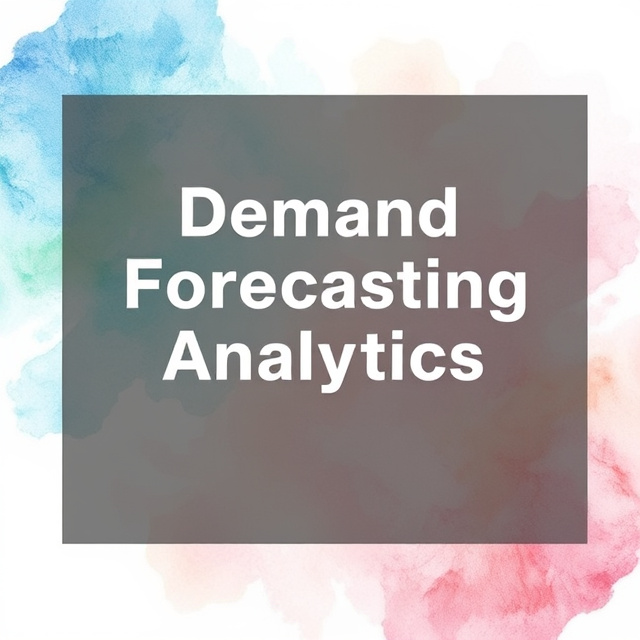 Demand Forecasting Analytics Tools