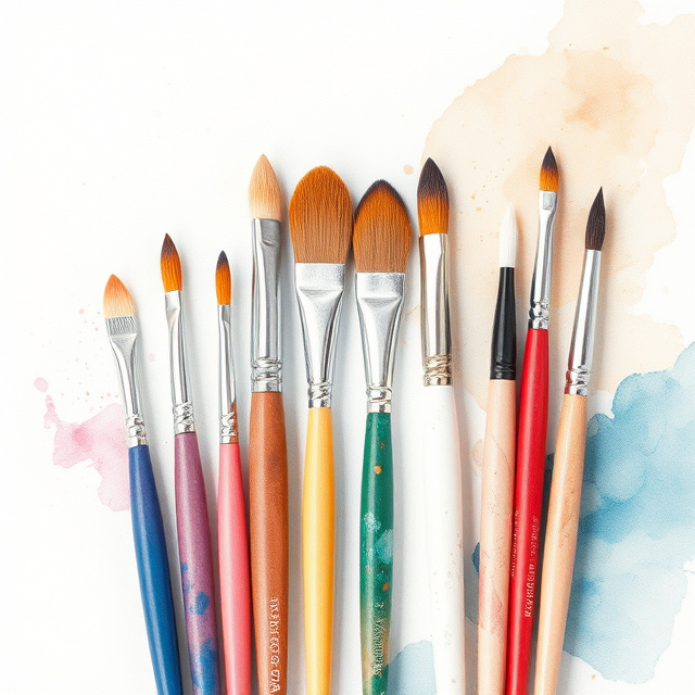 Craft Paint Brushes