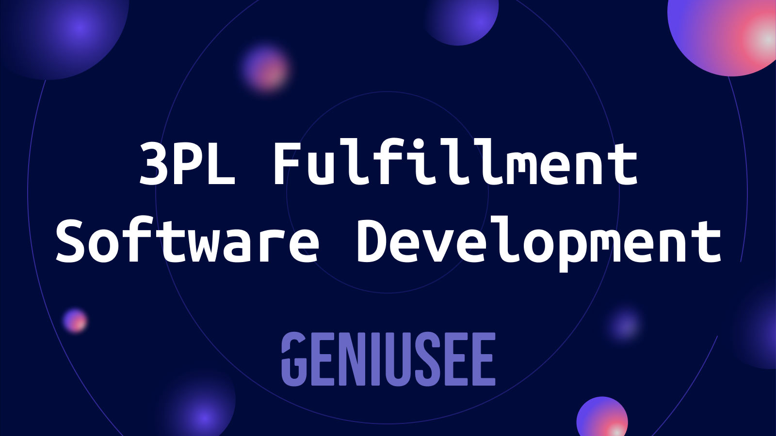 3PL Fulfillment Software