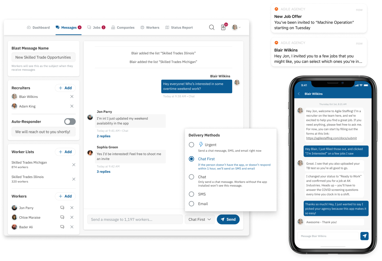 ActivateStaff Communication Platform