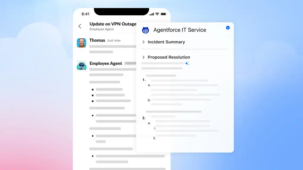 Agentforce IT Service Management