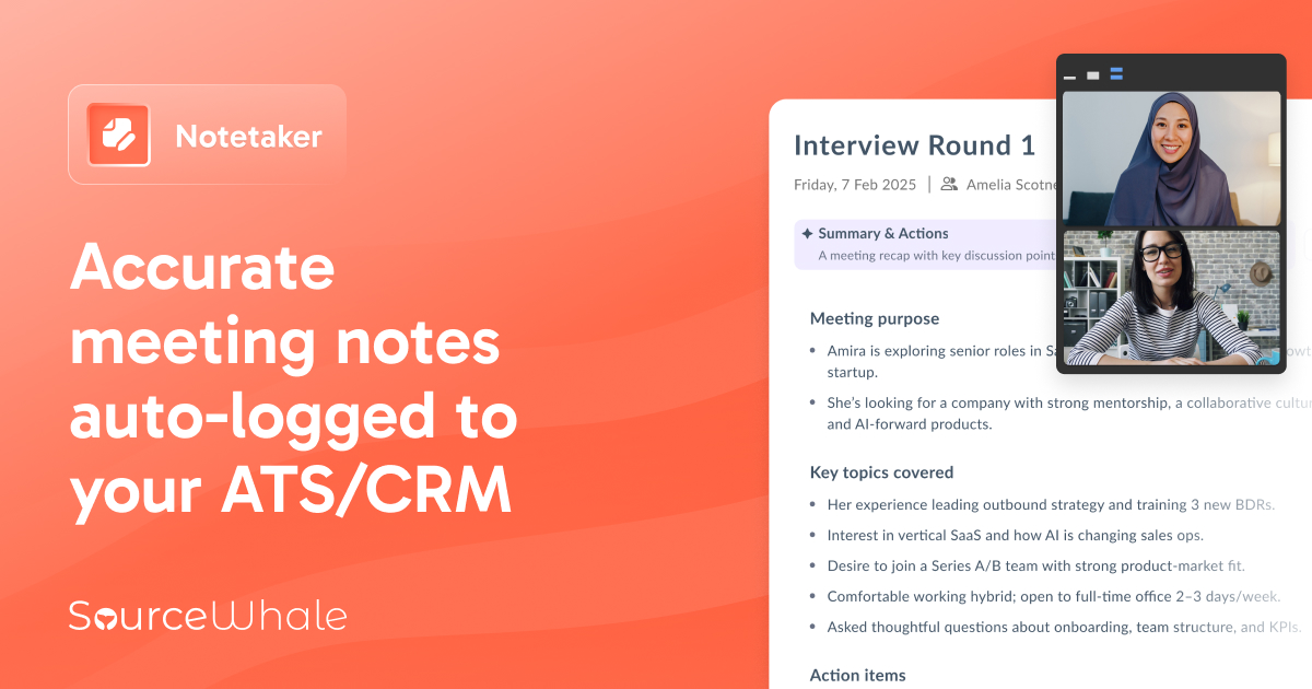 AI Notetaker for Recruiters