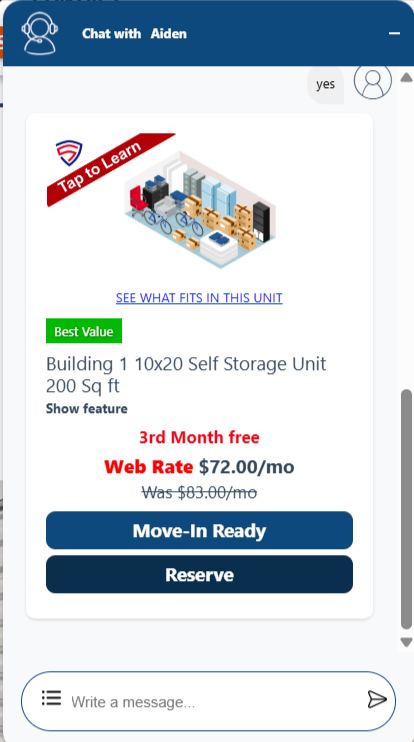 Aiden Chat AI Virtual Assistant