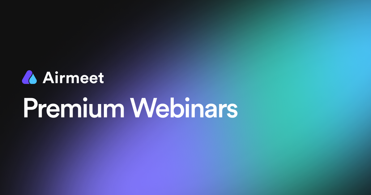 Airmeet Webinars for Roofing Companies