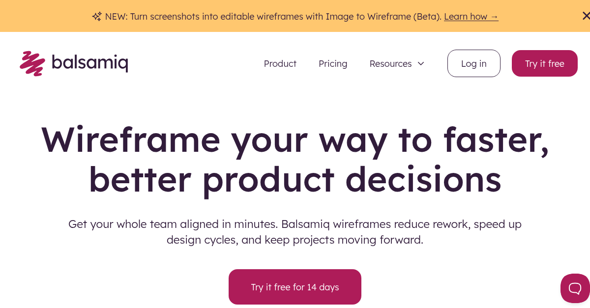 Balsamiq Wireframing Tools
