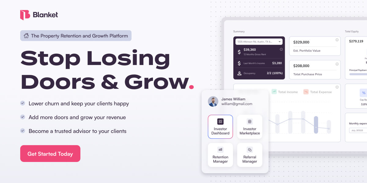 Blanket Homes Property Platform