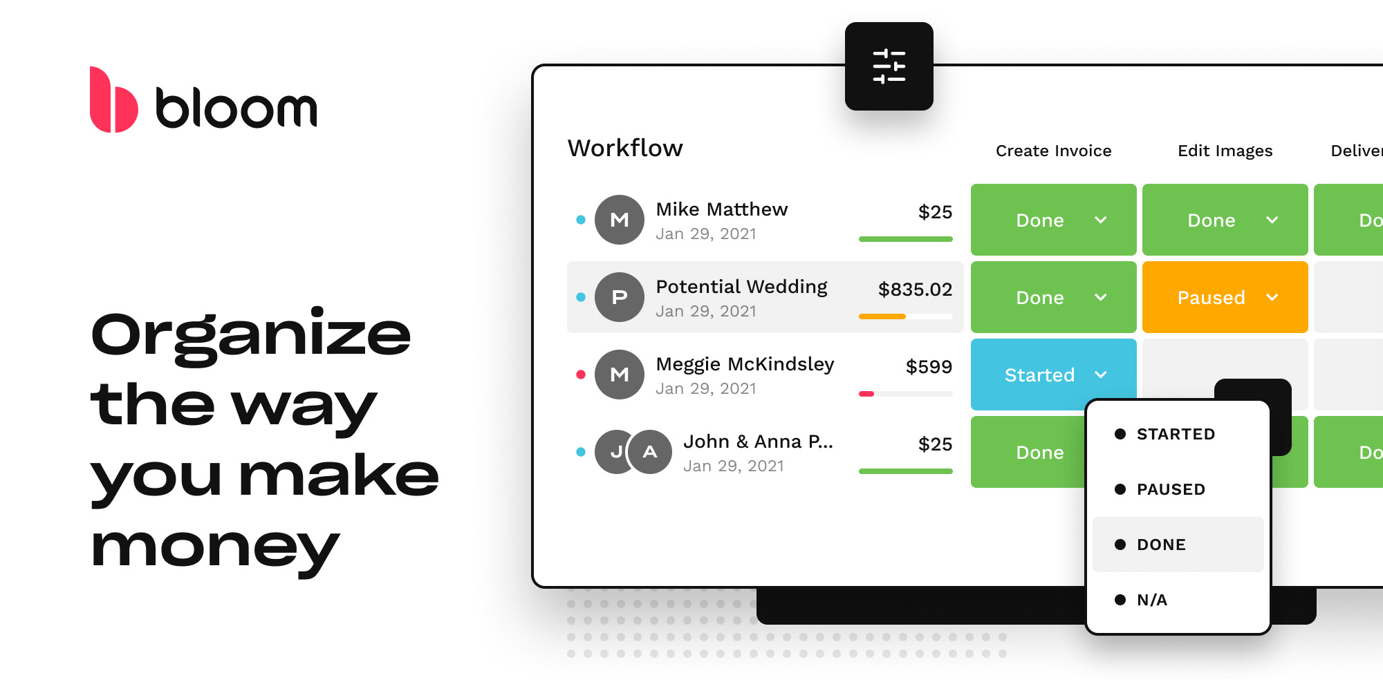 Bloom Business Workspace & CRM
