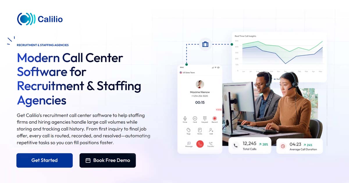 Calilio Call Center for Recruiters