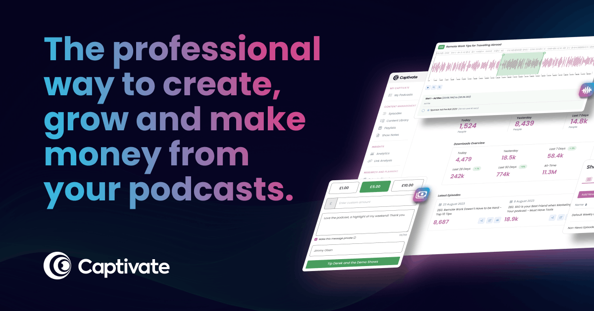Captivate.fm Podcast Hosting