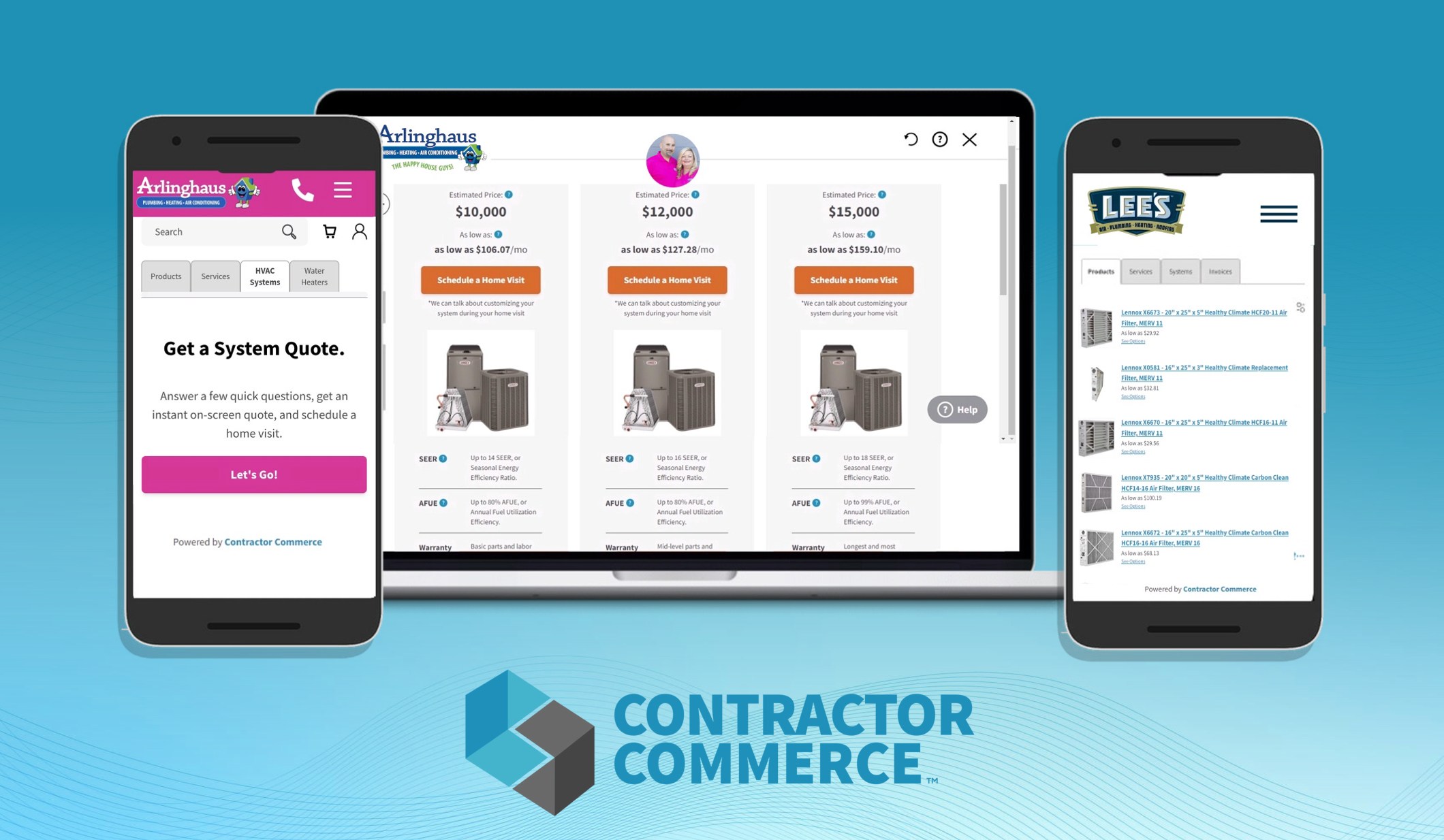 Contractor Commerce for Plumbers
