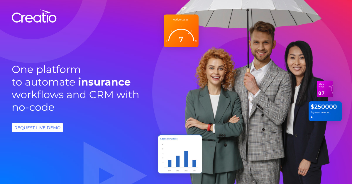 Creatio Insurance CRM