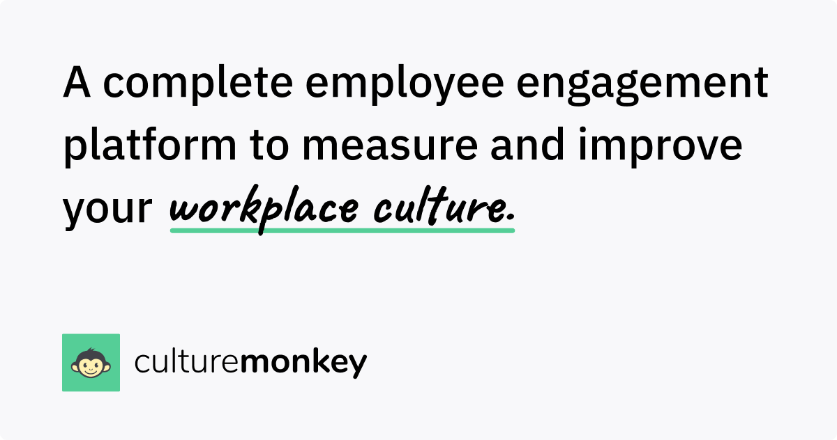 CultureMonkey Engagement Platform