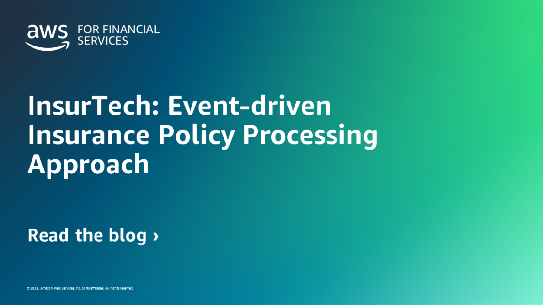 Event-driven Insurance Policy Processor