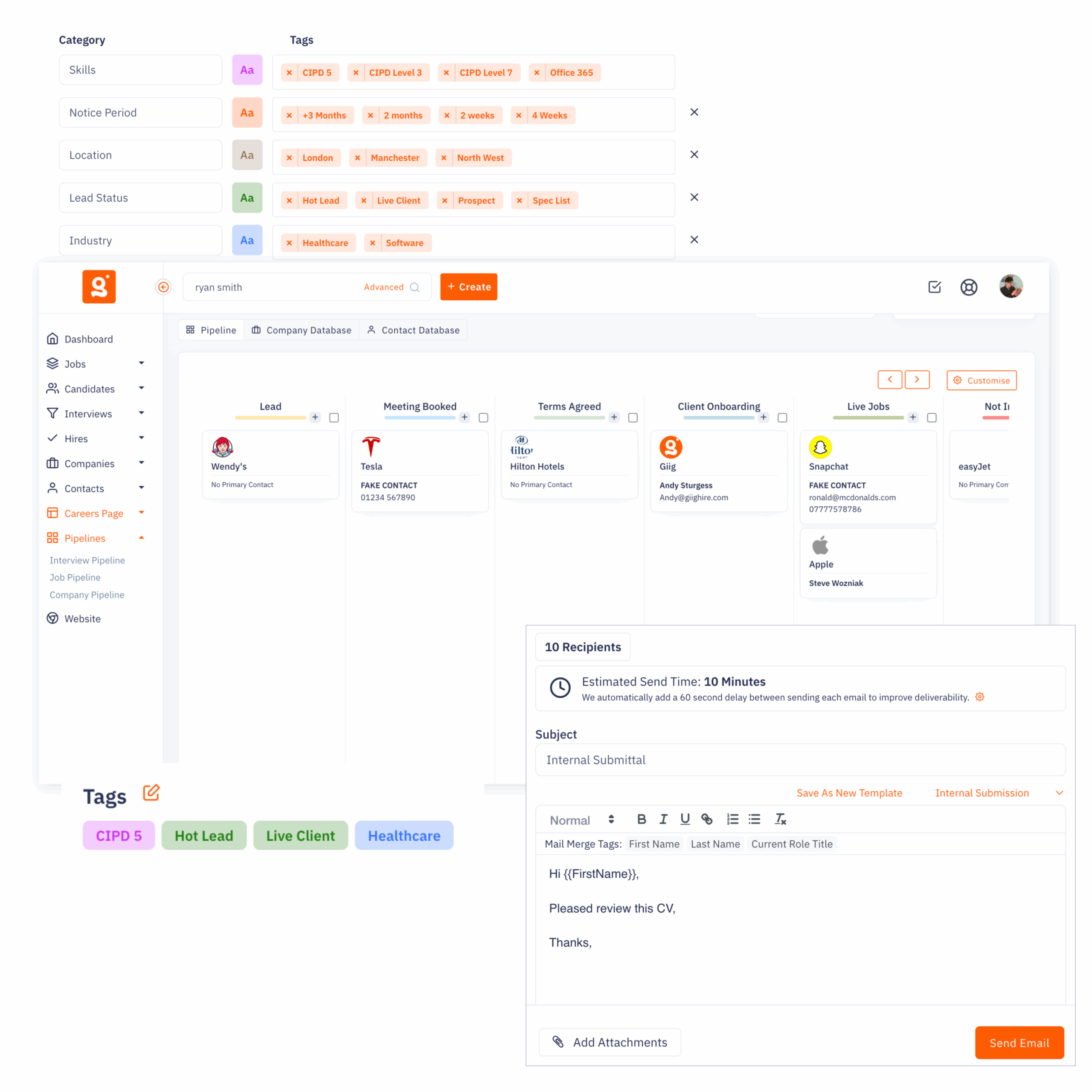 Giig Hire Recruitment CRM