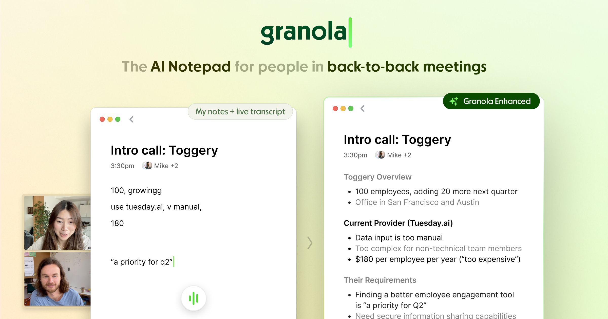 Granola - AI Meeting Notepad