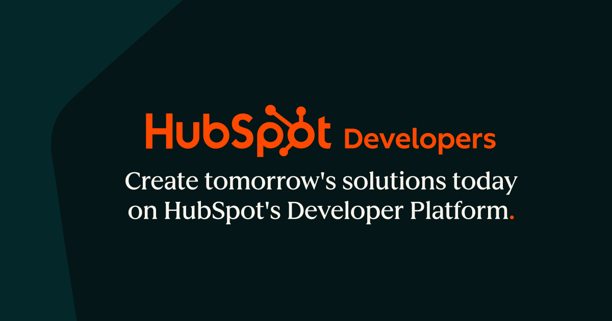 HubSpot Developers Platform