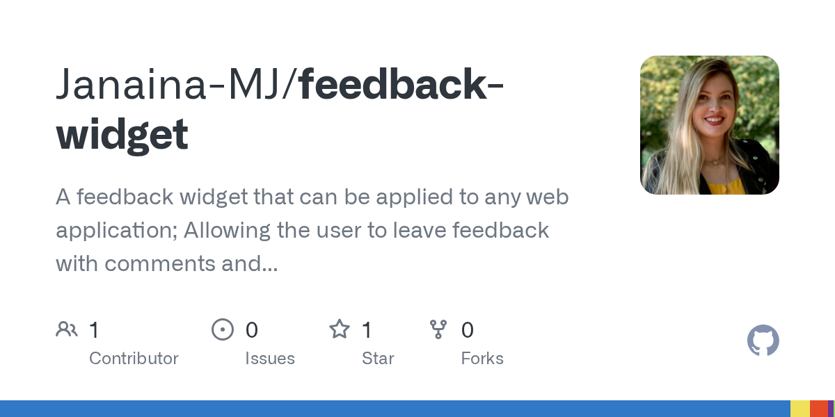 Janaina-MJ Feedback Widget