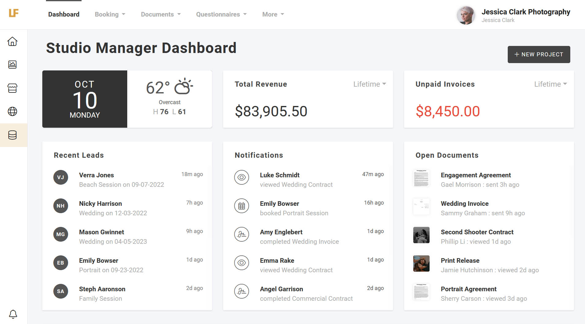 Lightfolio Studio Manager
