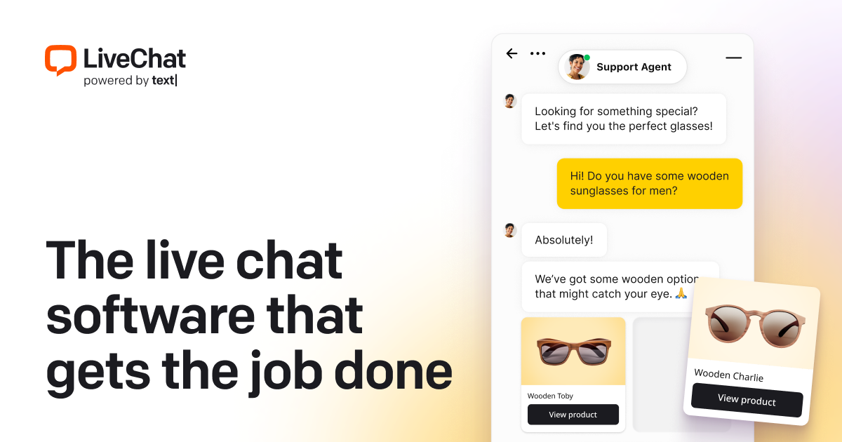 LiveChat&reg; AI Business Software