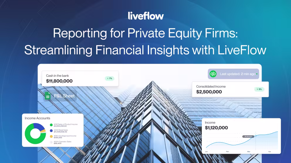 LiveFlow for Private Equity Reporting