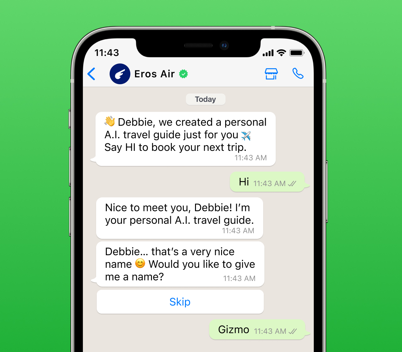 LivePerson's WhatsApp Integration