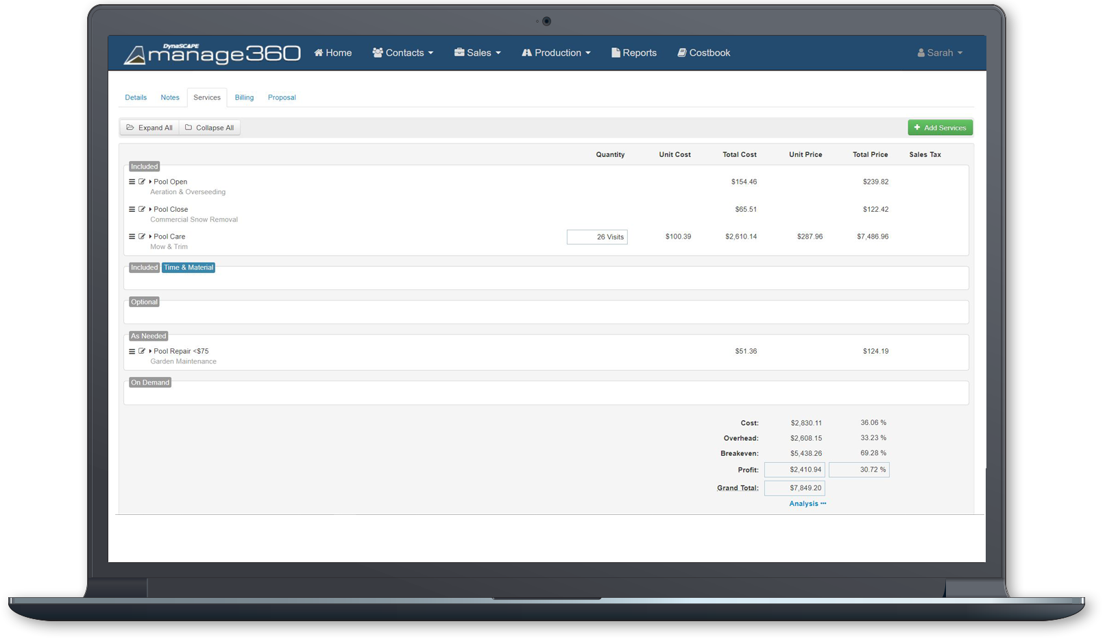 Manage360 Landscape Maintenance Software