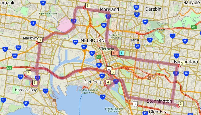 Maptitude Route Mapping Software