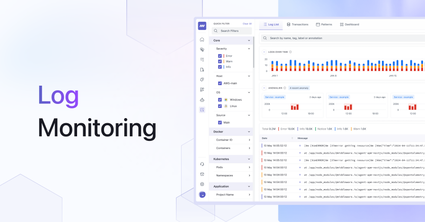 Middleware Log Monitoring