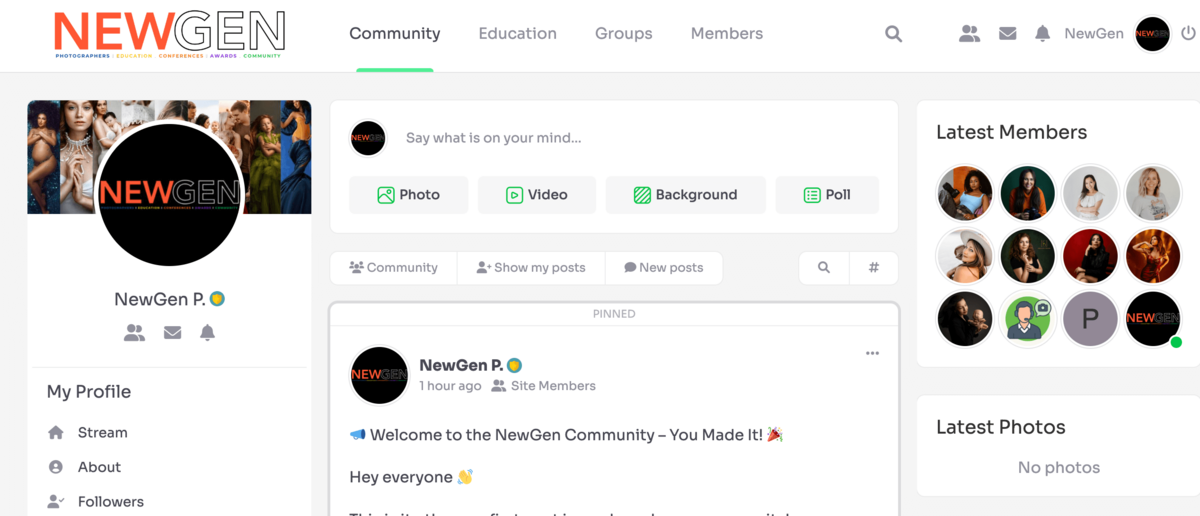 NewGen Photographers Community