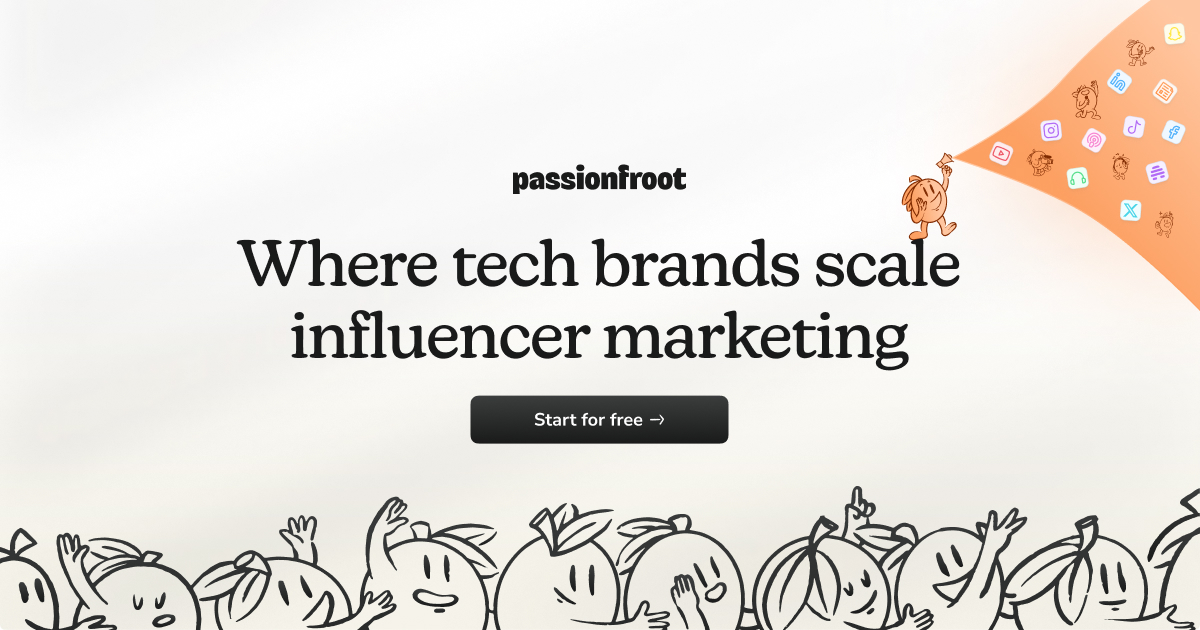 Passionfroot Influencer Marketing