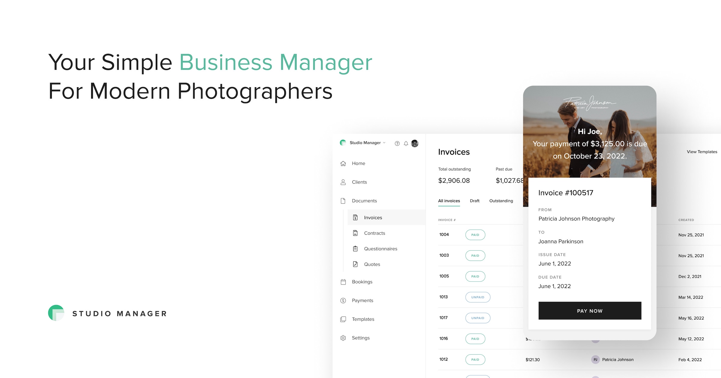 Pixieset Studio Manager