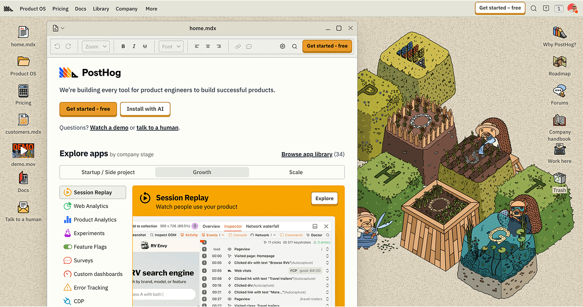 PostHog Dev Tool Suite