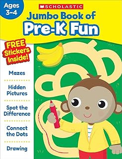 Jumbo Pre-K Fun Workbook