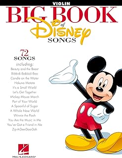 Disney Violin Solos Songbook