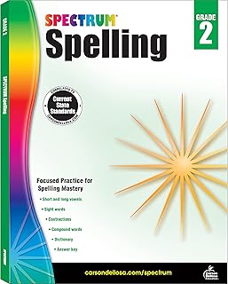 Spectrum 2nd Grade Spelling Workbook