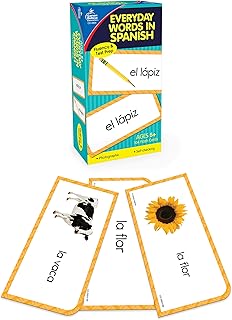 Carson Spanish Vocabulary Flash Cards