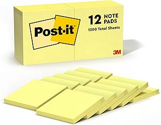 Post-it Yellow Sticky Notes