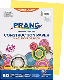Prang Yellow Construction Paper