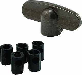 Universal Satin Bronze Tee-Crank Handles