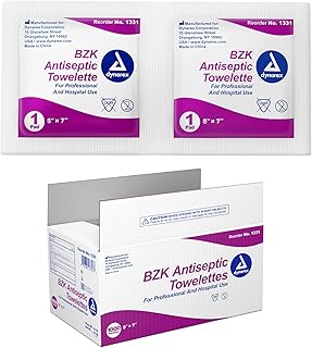 Dynarex BZK Antiseptic Towelettes
