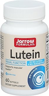 Jarrow Lutein 20mg Softgels