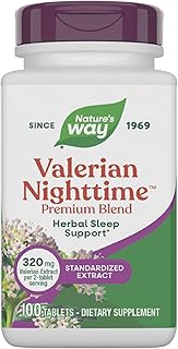 Nature's Way Valerian Nighttime Tablets